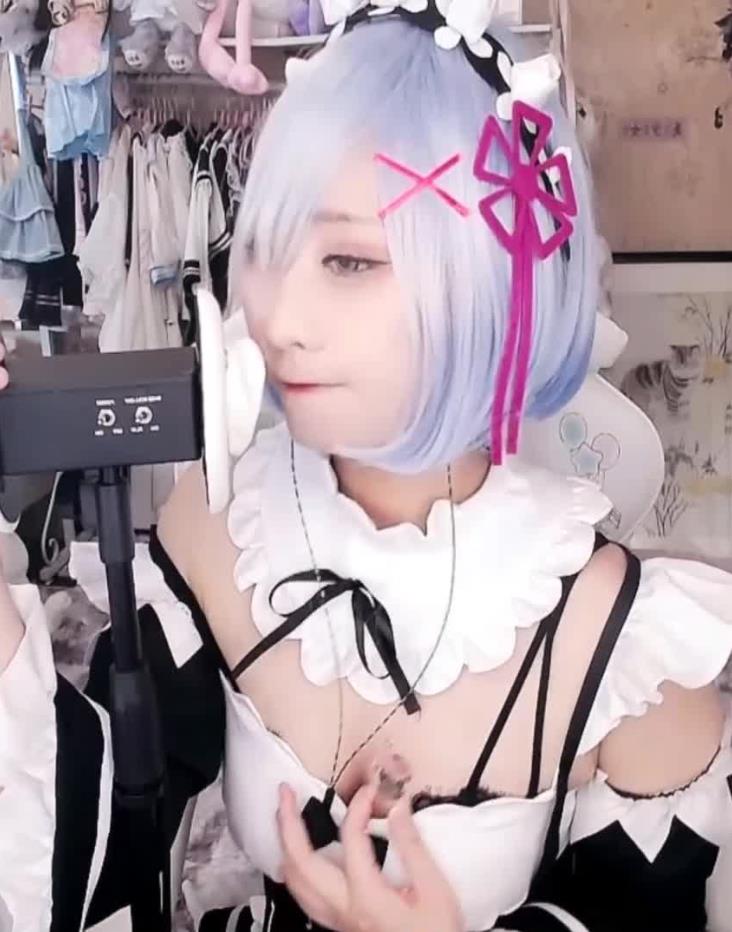 斗鱼主播瑶瑶酱 飞机ASMR福利视频4V